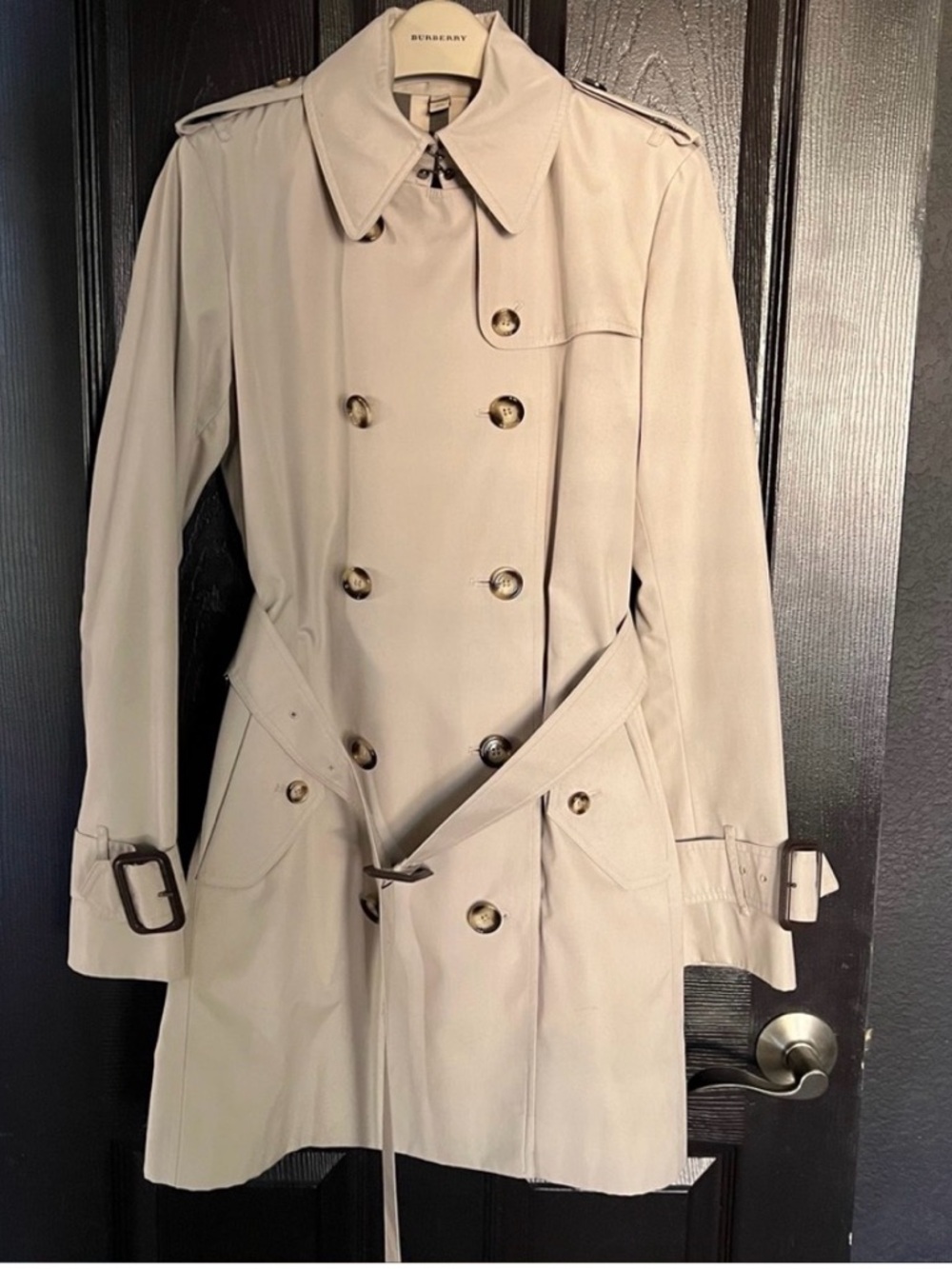 Burberry Trench Coat Double Breasted - Picture 3 of 12